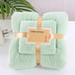 Coral Fleece 2‑Piece Bath Towel Set