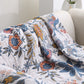 Eden Floral Reversible Throw Blanket